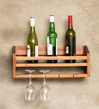 Contemporary Istava Bar Cabinet Made in Solid Wood Image 1