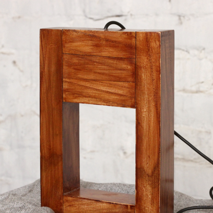 Beautiful Solid Wood Table Lamp Alex Image 3