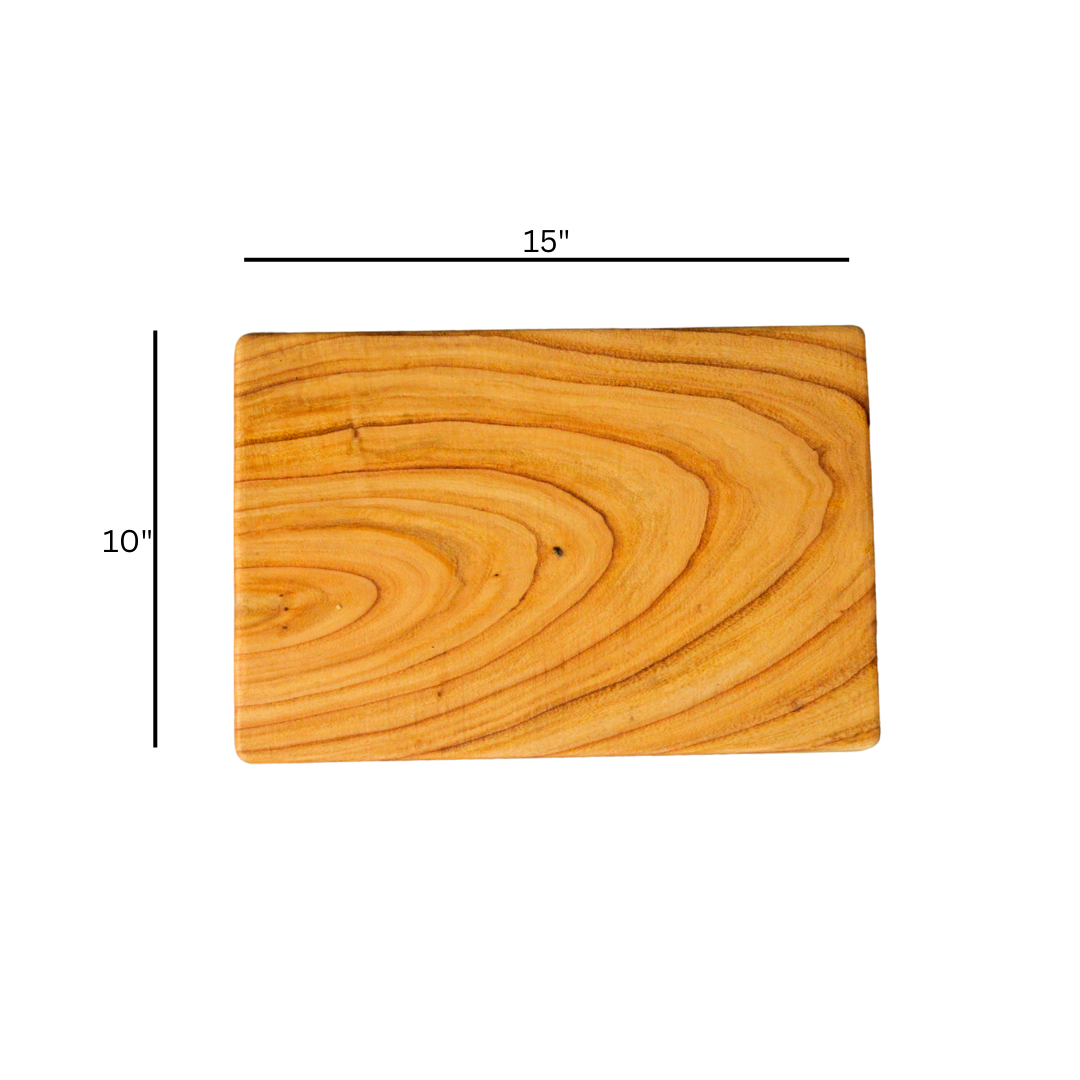 Sturdy Rectangular Solid Wood Chopping Board Image 6