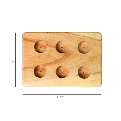 Solid Wood Brilliant Egg Holder and Organizer Image 7