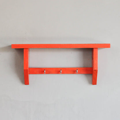 Small Contemporary Narangi Floating Wooden Wall Shelf Image 3