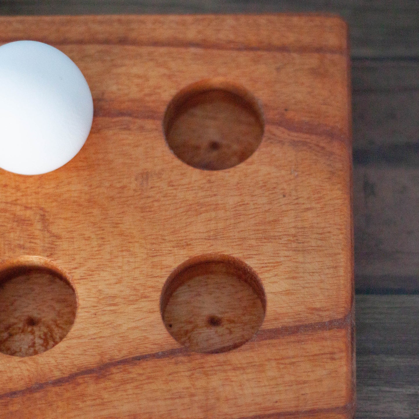 Solid Wood Brilliant Egg Holder and Organizer Image 6