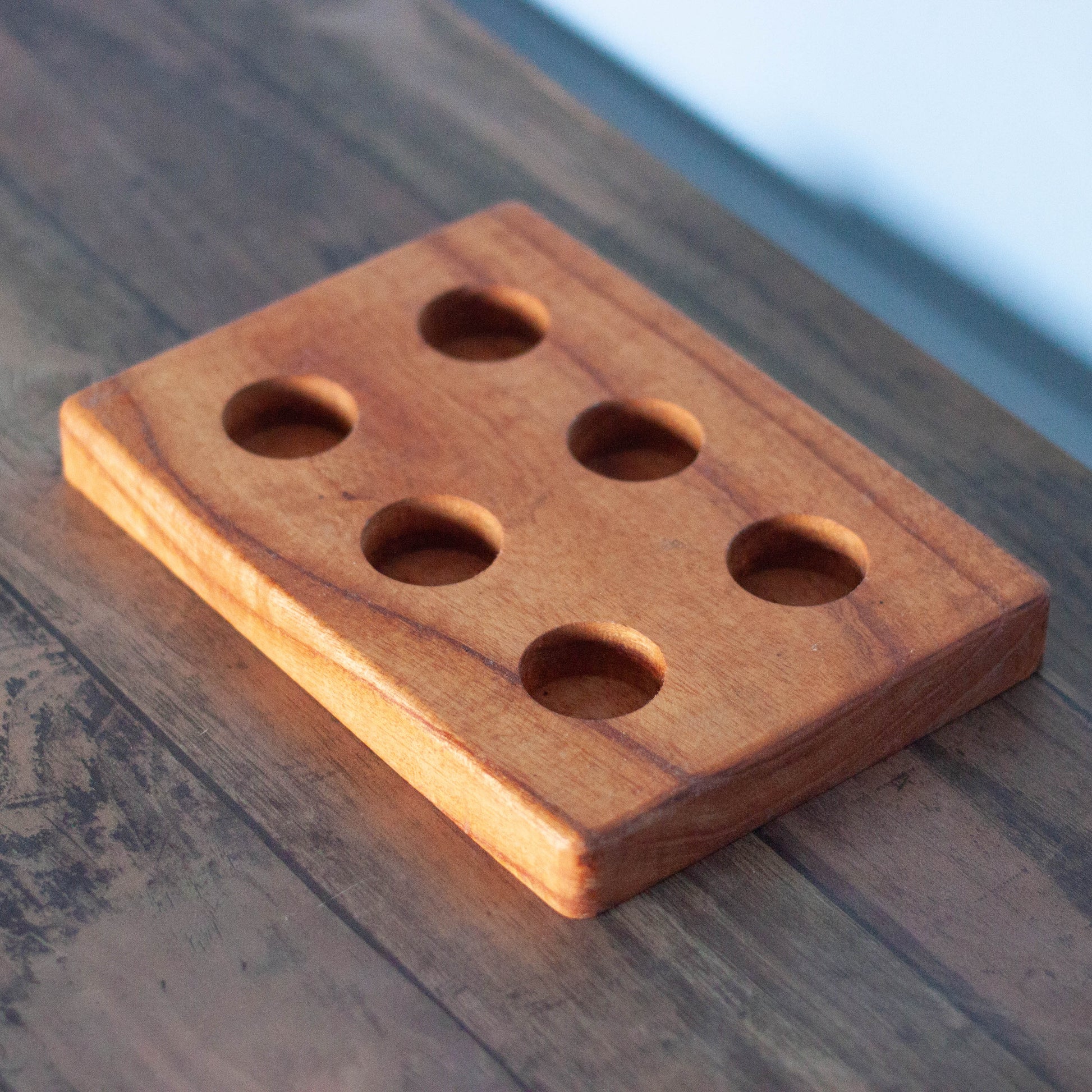 Solid Wood Brilliant Egg Holder and Organizer Image 3